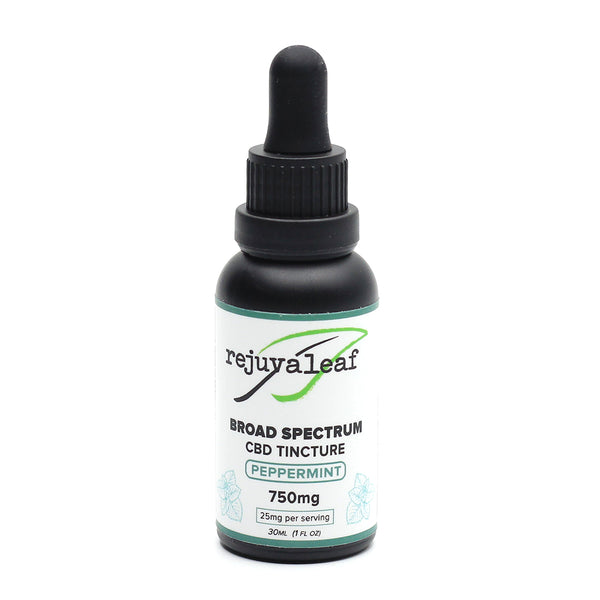 BROAD SPECTRUM CBD TINCTURE PEPPERMINT 750MG