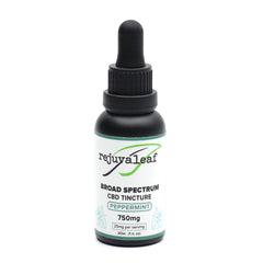 BROAD SPECTRUM CBD TINCTURE PEPPERMINT 750MG